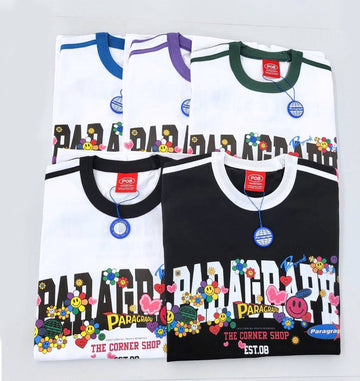 23SS Smile Happy Ringer Tee No.015